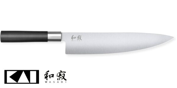 Coltello da Cucina Kai 23,5 cm 6723C Wasabi Black - immagine 2