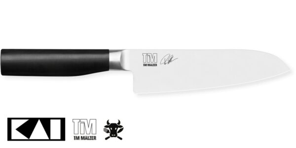 Coltello Santoku Kai 18 cm TMK-0702 Tim Mälzer Kamagata - immagine 2