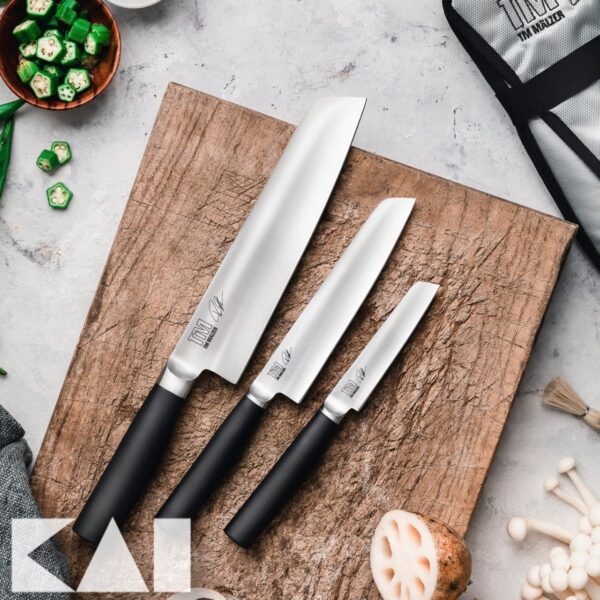 Coltello Santoku Kai 18 cm TMK-0702 Tim Mälzer Kamagata - immagine 3