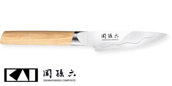 Coltello spelucchino Kai MGC-0400 Seki Magoroku Composite - immagine 2