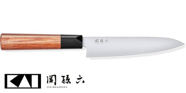 Coltello Universale Kai MGR-0150U Seki Magoroku Redwood - immagine 2