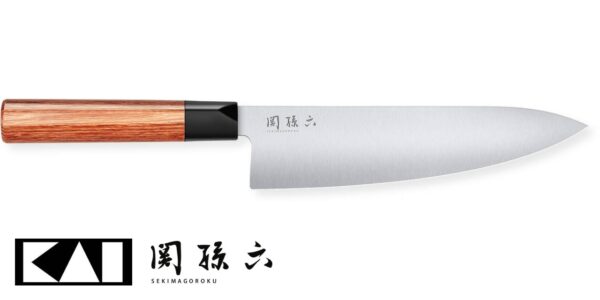 Coltello da cucina Kai MGR-0200C Seki Magoroku Redwood - immagine 2