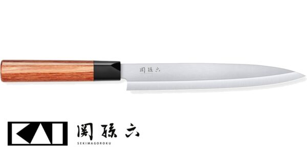 Coltello Yanagiba Kai MGR-0210Y Seki Magoroku Redwood - immagine 2