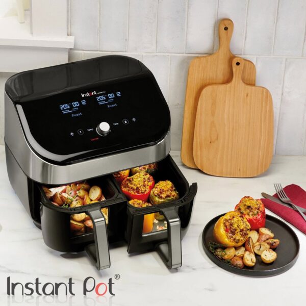 Friggitrice ad aria Instant Vortex Plus Dual Clearcook BL IP 140-3127-01 - immagine 5