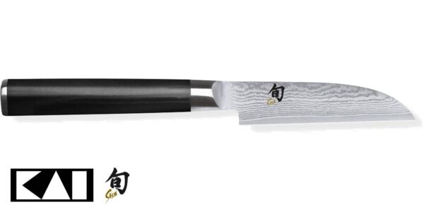 Coltello Spelucchino dritto Kai 9 cm DM-0714 Shun Classic - immagine 2