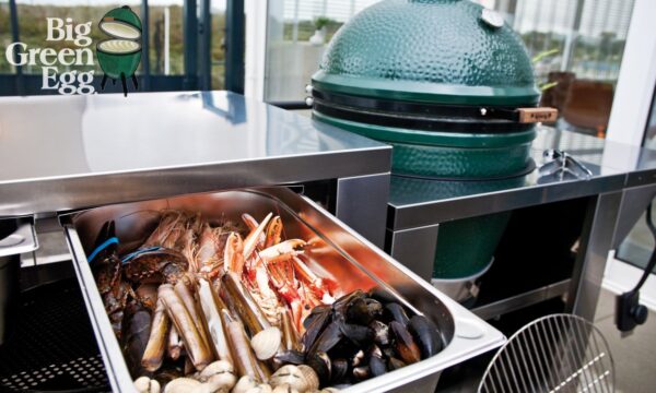 Barbecue a carbonella Big Green Egg Medium 117625 - immagine 3