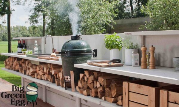 Barbecue a carbonella Big Green Egg Small 117601 - immagine 3
