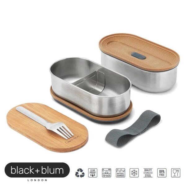 Stainless steel Bento Box Black+Blum BAMBTL016 - immagine 5