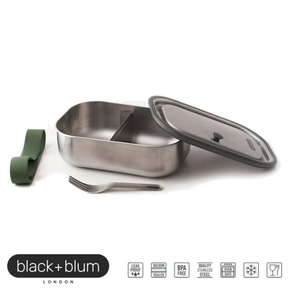 Stainless Steel Lunch Box Black+Blum BAMSSL010 - immagine 3