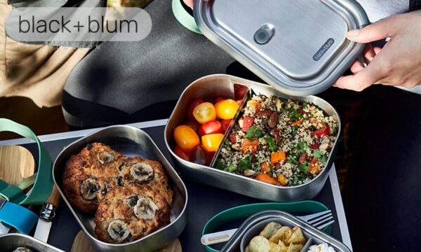 Stainless Steel Lunch Box Black+Blum BAMSSL010 - immagine 6