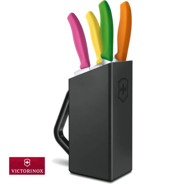 Ceppo porta coltelli grande Victorinox 7.7033.03 Swiss Modern - immagine 2