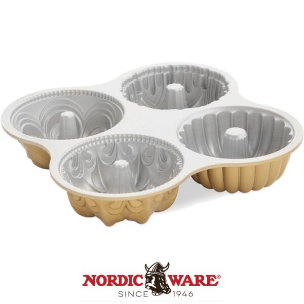 Stampo Bundt Quartet Nordic Ware NW 91377 - immagine 3