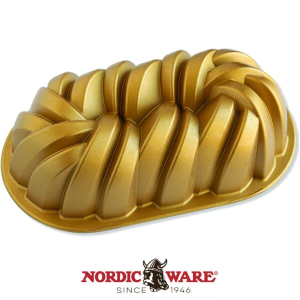 Stampo 75th Anniversary Braided Loaf Nordic Ware NW 96077 - immagine 2