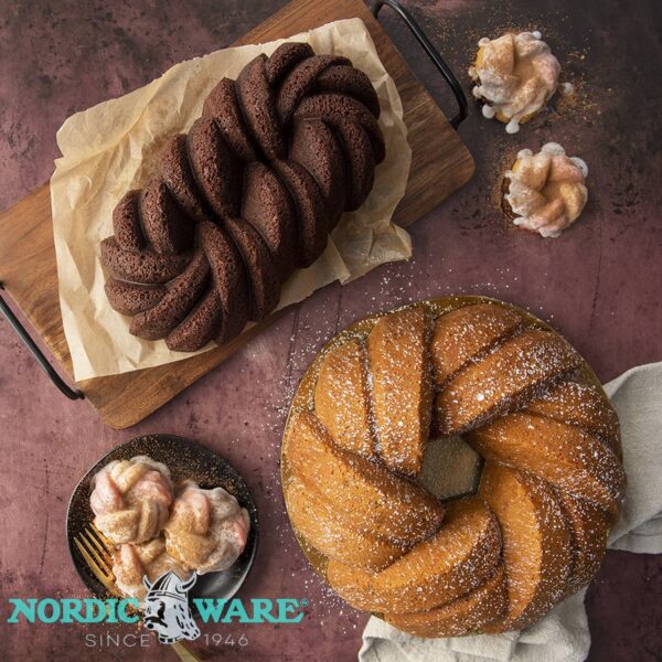Stampo 75th Anniversary Braided Loaf Nordic Ware NW 96077 - immagine 4