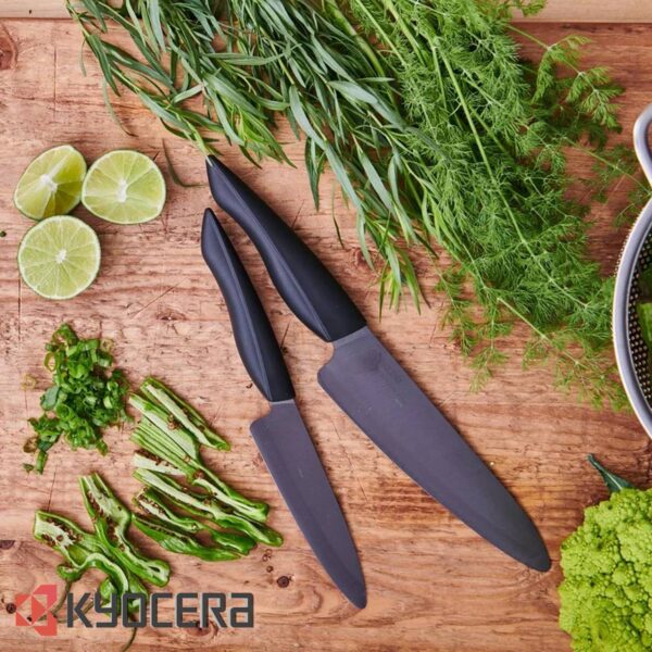 Coltello Kyocera Chef ZK180BKBKEU Serie Shin Black - immagine 4