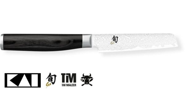 Coltello Spelucchino Kai 9 cm TMM-0700 Shun Premier Tim Malzer Minamo - immagine 2