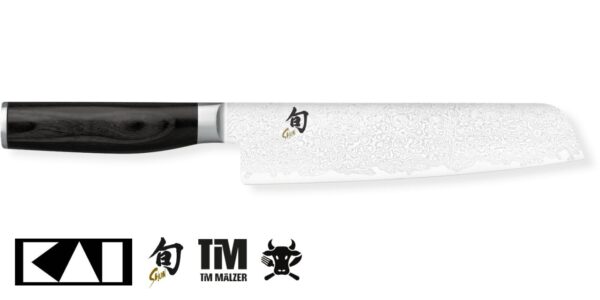 Coltello Santoku Kai 18 cm TMM-0702 Shun Premier Tim Malzer Minamo - immagine 2