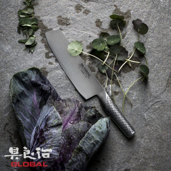 Coltello Global Serie G Nakiri 18 cm G-05 - immagine 4