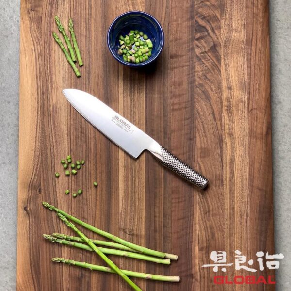 Coltello Global Serie G Santoku 18 cm G-46 - immagine 4