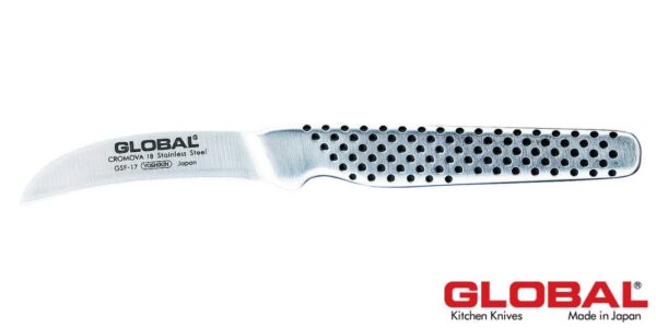 Coltello Global Serie GSF Spelucchino curvo 6 cm GSF17 - immagine 2