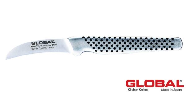 Coltello Global Serie GSF Spelucchino curvo 5 cm GSF34 - immagine 2