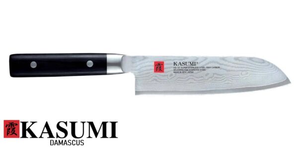 Coltello Kasumi Damascus Santoku 18 cm K-84018 - immagine 2