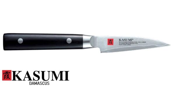 Coltello Kasumi Damascus Spelucchino Yasai 8 cm K-82008 - immagine 2