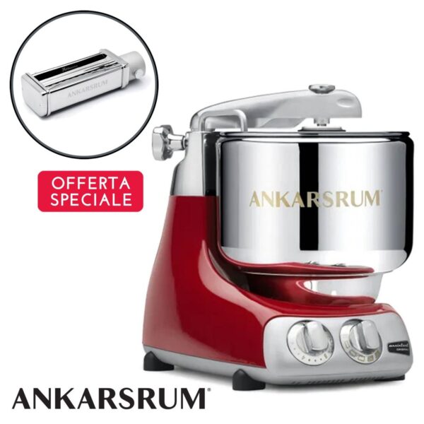 Kit impastatrice + tagliapasta per fettuccine Ankarsrum - immagine 4