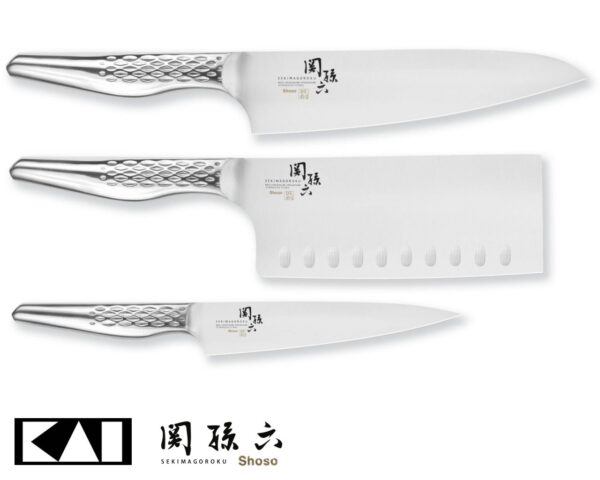 Set 3 coltelli Kai Seki Magoroku Shoso - immagine 2