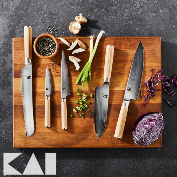 Set 3 coltelli Kai Shun Classic White - immagine 4