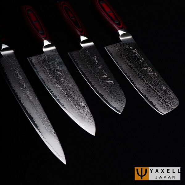 Coltello Yaxell Santoku Serie Super Gou 16,5 cm 37101 - immagine 5