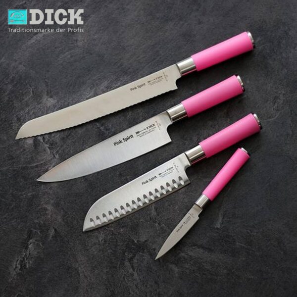 Set 4 coltelli Dick Pink Spirit + ceppo Dick - immagine 3