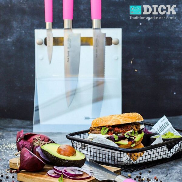 Set 4 coltelli Dick Pink Spirit + ceppo Dick - immagine 4