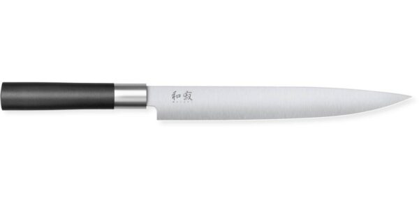 Coltello trinciante stretto Kai 23 cm 6723L Wasabi Black