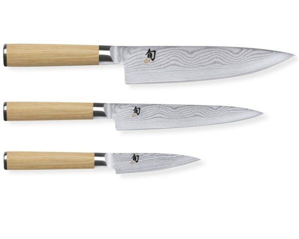 Set 3 coltelli Kai Shun Classic White