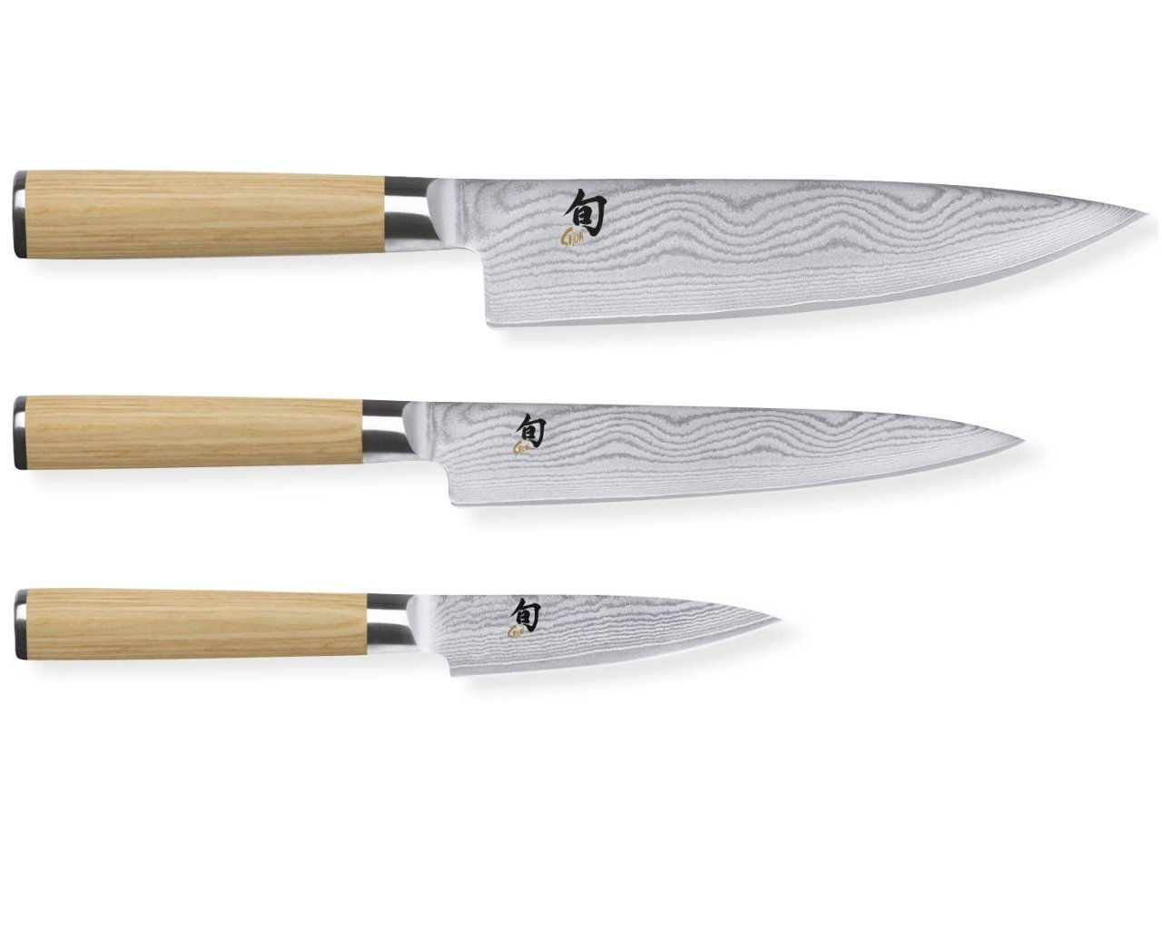 Set 3 coltelli Kai Shun Classic White