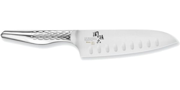Coltello Santoku olivato Kai 16,5 cm AB-5157 Seki Magoroku Shoso
