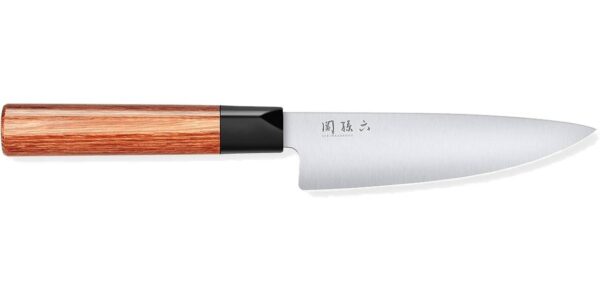Coltello da cucina Kai MGR-0150C Seki Magoroku Redwood