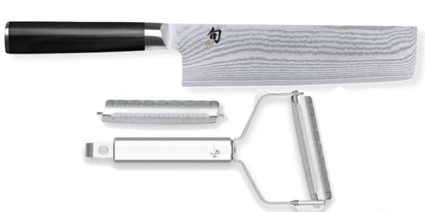 Set coltello nakiri Kai Shun Classic + pelaverdure Kai