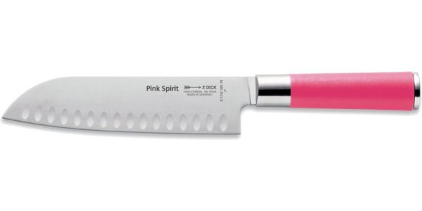 Coltello Dick Pink Spirit Santoku 18 cm 8174218K-79