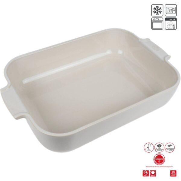 Pirofila rettangolare in ceramica Peugeot Appolia 36 cm PSP61210