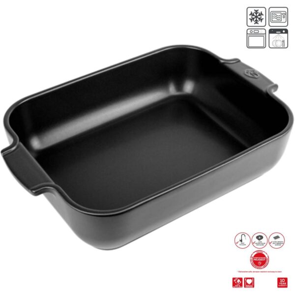 Pirofila rettangolare in ceramica Peugeot Appolia 32 cm PSP61500