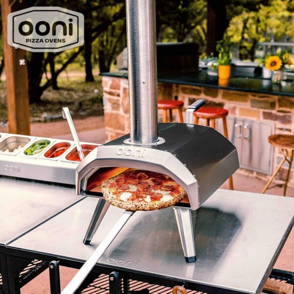 Set pala forata in allumio da 35 cm Ooni + pala giropizza Ooni - immagine 4