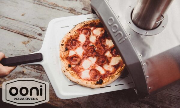 Set pala forata in allumio da 30 cm Ooni + pala giro pizza Ooni - immagine 3