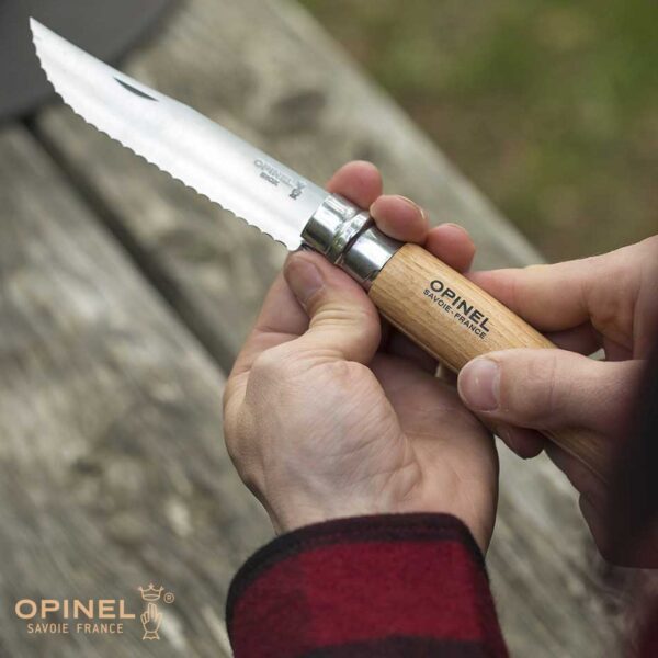 Coltello Opinel N°12 seghettato O-VRI12W - immagine 6