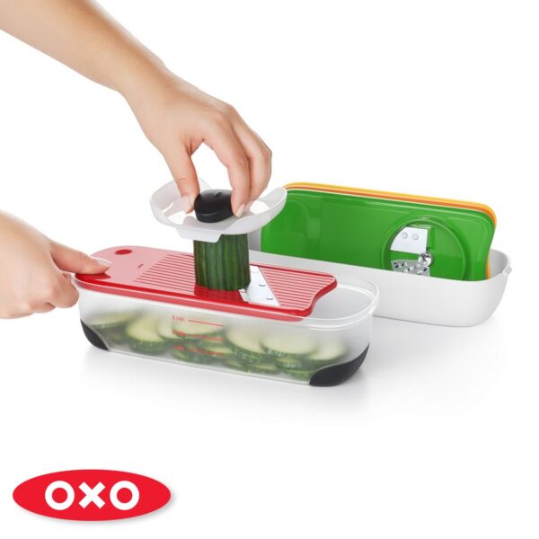 Set affettaverdure a spirale e grattugie Oxo 11243900 - immagine 2