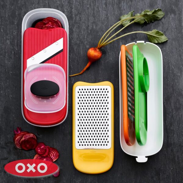 Set affettaverdure a spirale e grattugie Oxo 11243900 - immagine 5