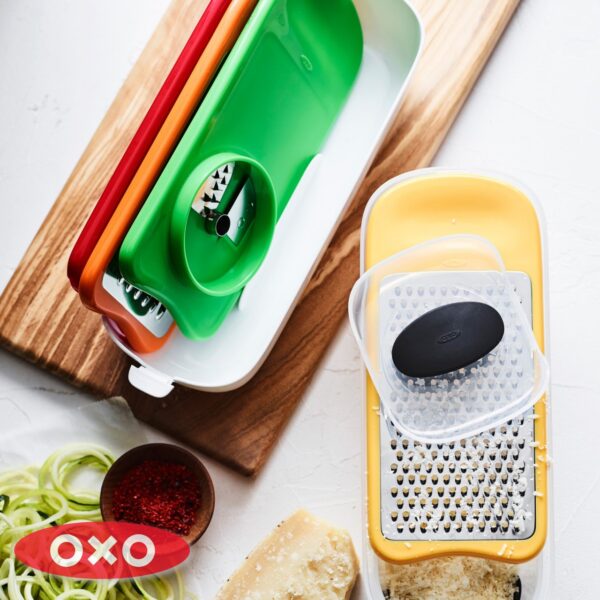 Set affettaverdure a spirale e grattugie Oxo 11243900 - immagine 6
