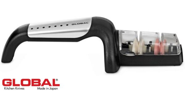 Affilacoltelli Global inox a due mole G-91/SB - immagine 2