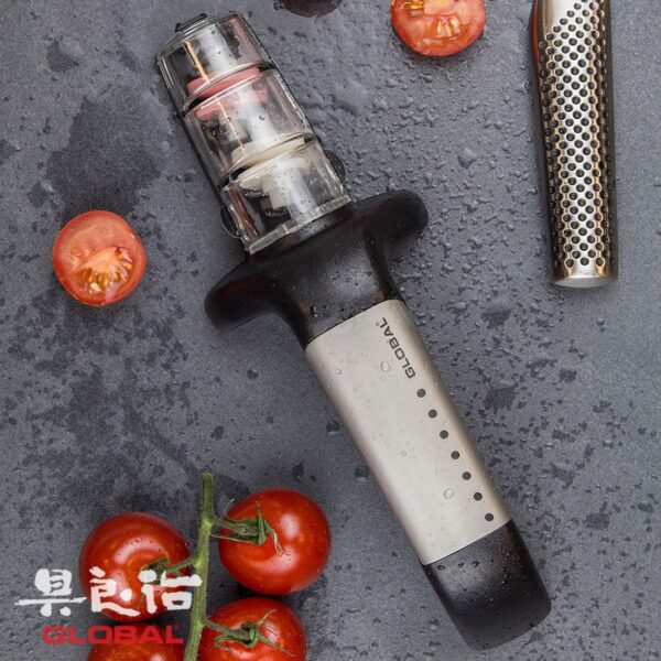 Affilacoltelli Global inox a due mole G-91/SB - immagine 3